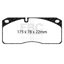 Load image into Gallery viewer, EBC Bluestuff Brake Pad 5000 Series TrackDay Set (DP5075NDX)
