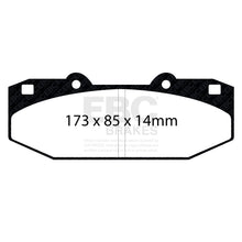 Load image into Gallery viewer, EBC Bluestuff Brake Pad 5000 Series TrackDay Set (DP5076NDX)
