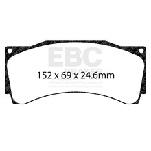 Load image into Gallery viewer, EBC Racing RP-X Track and Race Brake Pads (DP8080RPX)
