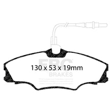 Load image into Gallery viewer, EBC Yellowstuff 4000 Series Street and Track Brake Pad Set (DP41049R)
