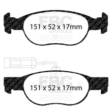 Load image into Gallery viewer, EBC Brakes Pad  and  Disc Kit (PD01KF017)
