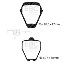 Load image into Gallery viewer, EBC Brakes Pad and Disc Kit (PD08KF063)
