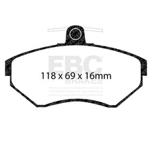 Load image into Gallery viewer, EBC Performance Pack Pad &amp; Line Kit with Yellowstuff Pads (PLK1845)
