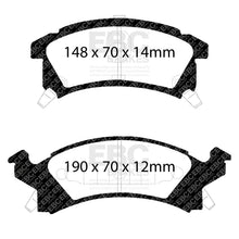 Load image into Gallery viewer, EBC Greenstuff 2000 Series Sport Brake Pad Set (DP21175)
