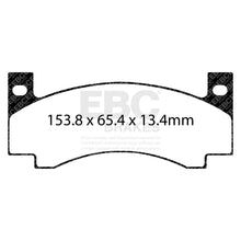 Load image into Gallery viewer, EBC Yellowstuff 4000 Series Street and Track Brake Pad Set (DP41176R)
