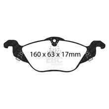 Load image into Gallery viewer, EBC Greenstuff 2000 Series Sport Brake Pad Set (DP21184)
