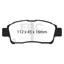 Load image into Gallery viewer, EBC Greenstuff 2000 Series Sport Brake Pad Set (DP21225)
