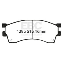 Load image into Gallery viewer, EBC Ultimax OE Replacement Brake Pad Set (DP1236)

