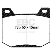 Load image into Gallery viewer, EBC Ultimax OE Replacement Brake Pad Set (DP123/2)
