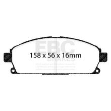 Load image into Gallery viewer, EBC Yellowstuff 4000 Series Street and Track Brake Pad Set (DP41247R)
