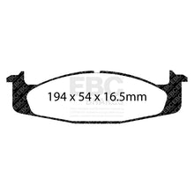 Load image into Gallery viewer, EBC Greenstuff 6000 Series Truck and SUV Brake Pad Set (DP61260)
