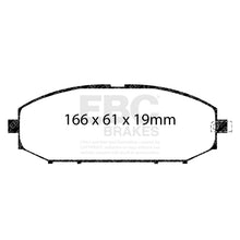 Load image into Gallery viewer, EBC Yellowstuff 4000 Series Street and Track Brake Pad Set (DP41280R)
