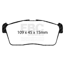 Load image into Gallery viewer, EBC Yellowstuff 4000 Series Street and Track Brake Pad Set (DP41344R)
