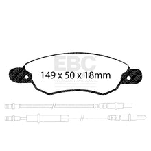 Load image into Gallery viewer, EBC Brakes Pad and Disc Kit (PD06KF186)
