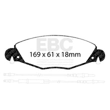 Load image into Gallery viewer, EBC Greenstuff 2000 Series Sport Brake Pad Set (DP21372)
