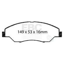 Load image into Gallery viewer, EBC Greenstuff 6000 Series Truck and SUV Brake Pad Set (DP61404)
