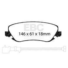Load image into Gallery viewer, EBC Ultimax OE Replacement Brake Pad Set (DP1424)
