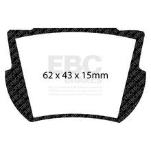 Load image into Gallery viewer, EBC Yellowstuff 4000 Series Street and Track Brake Pad Set (DP4145R)
