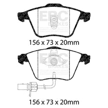 Load image into Gallery viewer, EBC Brakes Pad and Disc Full vehicle Kit (PD40K232)
