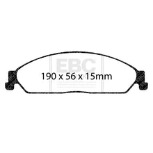 Load image into Gallery viewer, EBC Bluestuff Brake Pad 5000 Series TrackDay Set (DP51511NDX)
