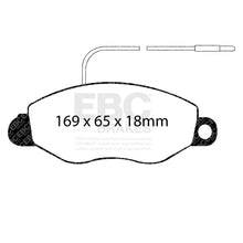Load image into Gallery viewer, EBC Ultimax OE Replacement Brake Pad Set (DP1570)
