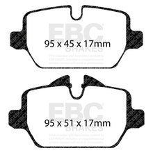 Load image into Gallery viewer, EBC Yellowstuff 4000 Series Street and Track Brake Pad Set (DP41576R)
