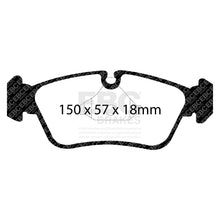 Load image into Gallery viewer, EBC Yellowstuff 4000 Series Street and Track Brake Pad Set (DP41587R)
