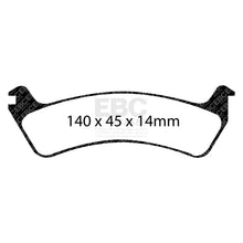 Load image into Gallery viewer, EBC Greenstuff 6000 Series Truck and SUV Brake Pad Set (DP61608)
