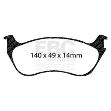 Load image into Gallery viewer, EBC Greenstuff 6000 Series Truck and SUV Brake Pad Set (DP61631)
