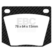 Load image into Gallery viewer, EBC Yellowstuff 4000 Series Street and Track Brake Pad Set (DP4169R)
