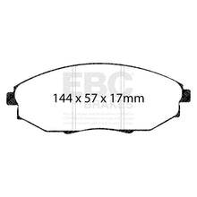 Load image into Gallery viewer, EBC Greenstuff 2000 Series Sport Brake Pad Set (DP21750)
