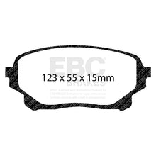 Load image into Gallery viewer, EBC Greenstuff 6000 Series Truck and SUV Brake Pad Set (DP61756)
