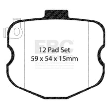 Load image into Gallery viewer, EBC Yellowstuff pad and 2-pc Floating Disk Kit - (P2DK053Y) Front
