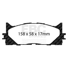 Load image into Gallery viewer, EBC Yellowstuff 4000 Series Street and Track Brake Pad Set (DP41790R)
