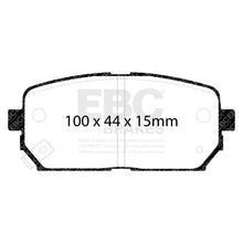 Load image into Gallery viewer, EBC Greenstuff 2000 Series Sport Brake Pad Set (DP21810)
