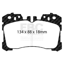 Load image into Gallery viewer, EBC Yellowstuff 4000 Series Street and Track Brake Pad Set (DP41811R)
