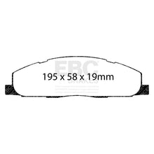 Load image into Gallery viewer, EBC Greenstuff 6000 Series Truck and SUV Brake Pad Set (DP61848)
