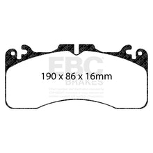 Load image into Gallery viewer, EBC Bluestuff NDX Trackday Brake Pad Set (DP51867NDX)
