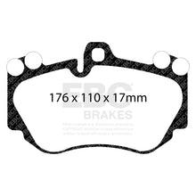 Load image into Gallery viewer, EBC Bluestuff NDX Trackday Brake Pad Set (DP51905NDX)
