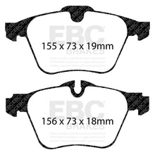 Load image into Gallery viewer, EBC Yellowstuff 4000 Series Street and Track Brake Pad Set (DP41912R)
