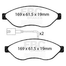 Load image into Gallery viewer, EBC Brakes Pad and Disc Full vehicle Kit (PD40K623)
