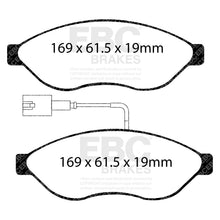 Load image into Gallery viewer, EBC Brakes Pad and Disc Kit (PDKF521)
