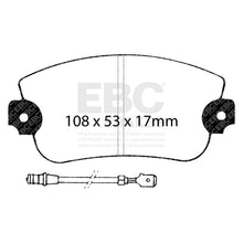 Load image into Gallery viewer, EBC Greenstuff 2000 Series Sport Brake Pad Set (DP2230)
