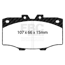 Load image into Gallery viewer, EBC Yellowstuff 4000 Series Street and Track Brake Pad Set (DP4380R)
