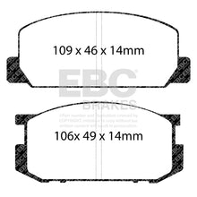 Load image into Gallery viewer, EBC Ultimax OE Replacement Brake Pad Set (DP402)
