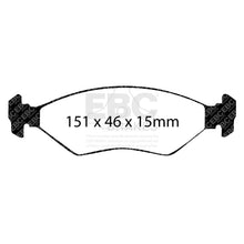 Load image into Gallery viewer, EBC Ultimax OE Replacement Brake Pad Set (DP415/2)

