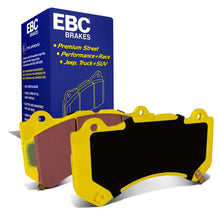 Load image into Gallery viewer, EBC Yellowstuff 4000 Series Street and Track Brake Pad Set (DP41853R)
