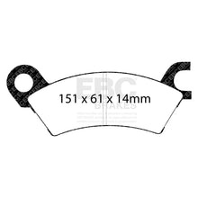 Load image into Gallery viewer, EBC Ultimax OE Replacement Brake Pad Set (DP441)

