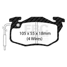 Load image into Gallery viewer, EBC Greenstuff 2000 Series Sport Brake Pad Set (DP2545/4)
