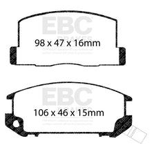 Load image into Gallery viewer, EBC Brakes Pad and Disc Full vehicle Kit (PD40K1865)
